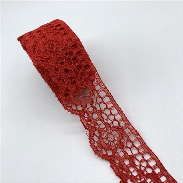 5 ярдов 38 мм кружевная лента, ремесленные изделия, вышитая кружевная бейка, лента ручной работы, кружевные украшения, сделай сам, швейная ткань, французская кружевная ткань