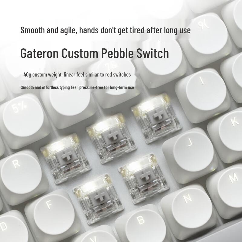 Lofree OE914 Terrazzo 84-Key Tri-Mode Wireless Mechanical Keyboard