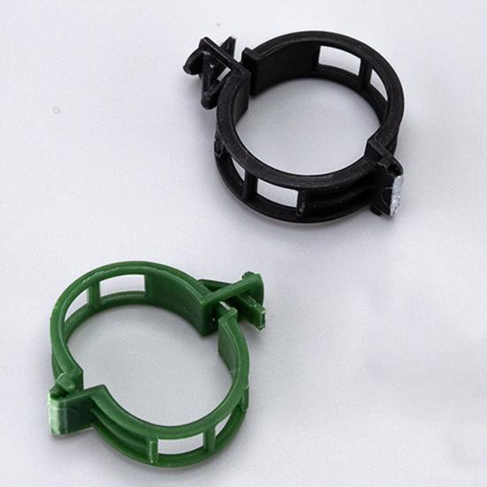 50/100 шт. зажимы для растений, простые в использовании пластиковые зажимы для поддержки растений, прозрачные зажимы для томатов, полый дизайн, зажим для поддержки стебля