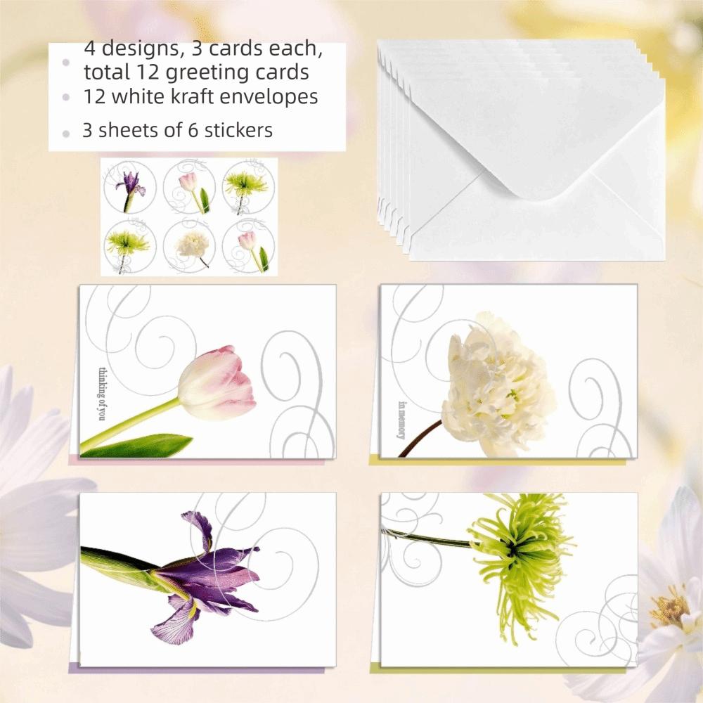 Matching Envelopes Blank Greeting Cards Greeting Cards Watercolor Wildflower Cards Weddings