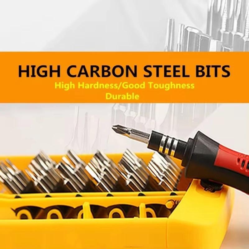 37 в 1 многофункциональный набор отверток из хром-ванадиевой стали для бытовых телекоммуникаций, инструмент для ремонта очков для мобильных телефонов