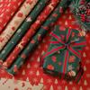 10pcsChristmas Gift Wrapping Paper Multi-purpose Portability Gift Packaging Papers Party Wedding Gift Wrapping Decoration Papers