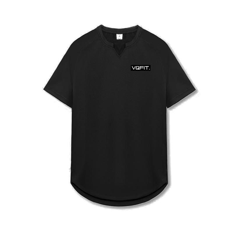 Muscleguys Удобные дышащие мужские спортивные футболки для фитнеса, летняя повседневная одежда для бега на открытом воздухе, мягкая и бесследная