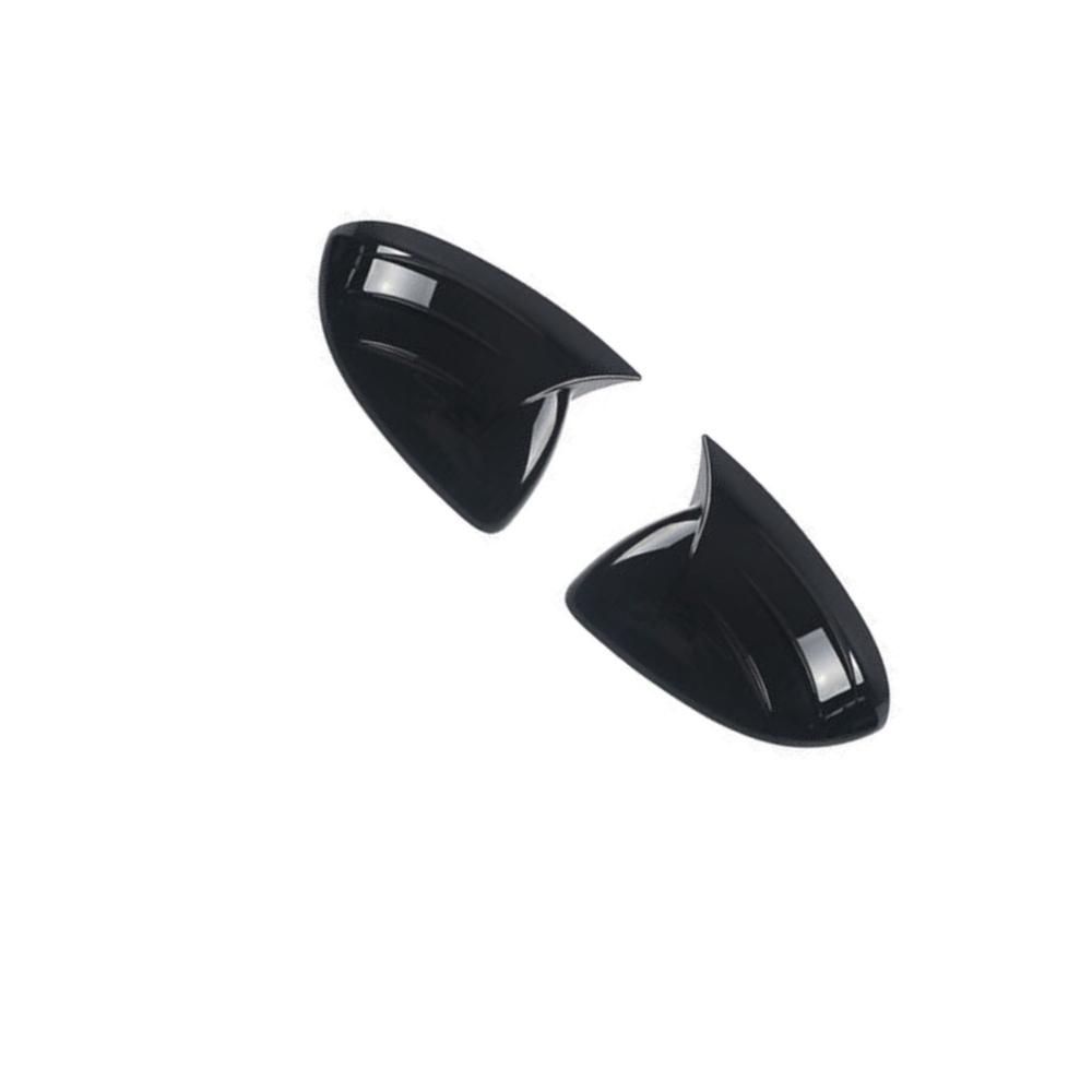 Glossy Black Side Mirror Cover Cap Trim For Mercedes Benz W206 C-Class 2022-2025