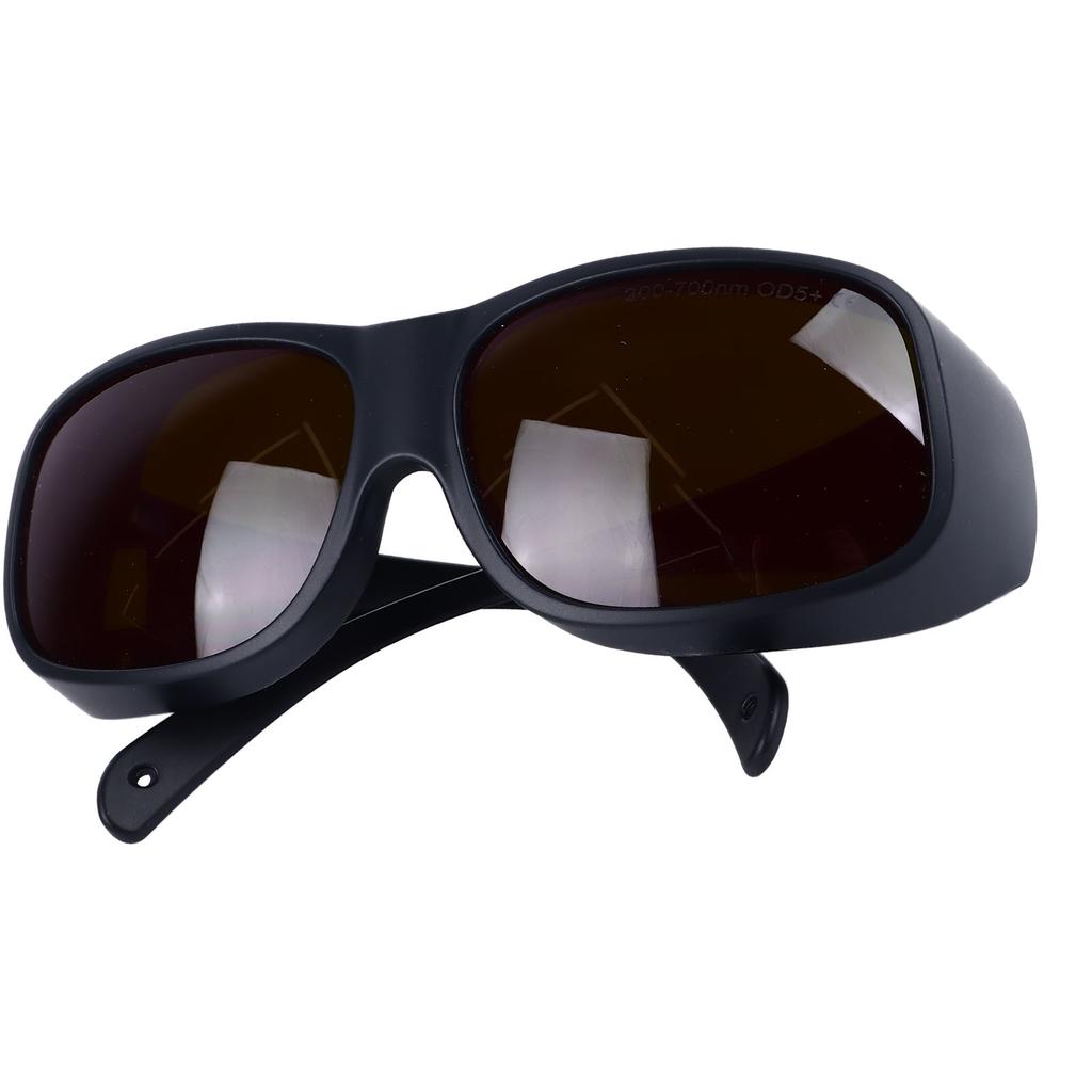 Laser Safety Glasses Black Frame 200 To 700NM Lightweight Eye Protection Laser Proof Goggles for