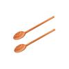 Set of 2 Kitchen Spoons 30 Cm In Olive Wood Ref. 9986150
