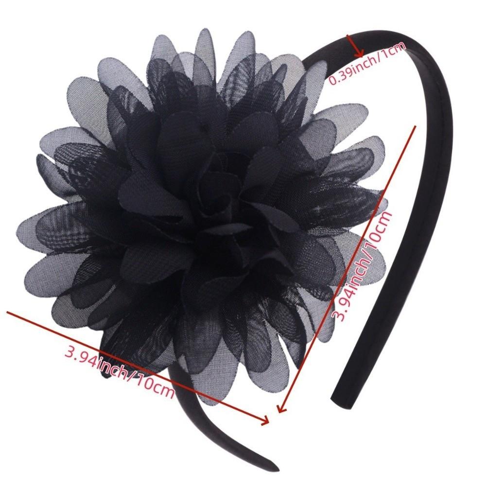 Big Flower Baby Headband Multi-Layers Hairband Fashion Accessory Hair Band Children Gifts