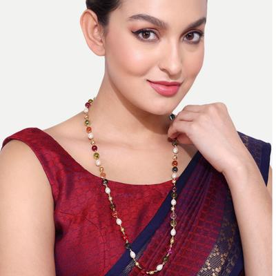 Королевский комплект ожерелья, комплект ожерелья с камнем Джайпури, ожерелье с зеленым изумрудом Джайпури, индийские свадебные украшения