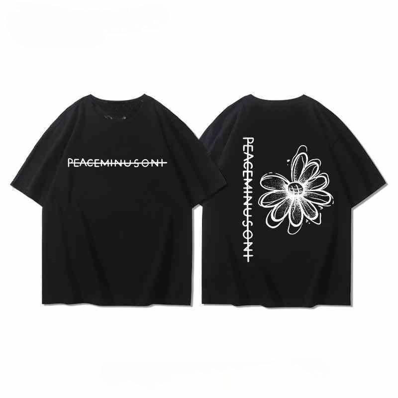 GD Surrounding The Same Short-sleeved T-shirt Boys and Girls Students Teenagers Summer Pure Cotton Loose Casual T-shirt