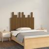 VidaXL Wall-mounted Headboard Honey Brown 95.5x3x80 Cm Solid Pine Wood 824786