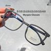 Anti Blue Light Clear Myopia Glasses Women's Anti Radiation Filter Glasses for Women/Men Prescription Eyeglasses