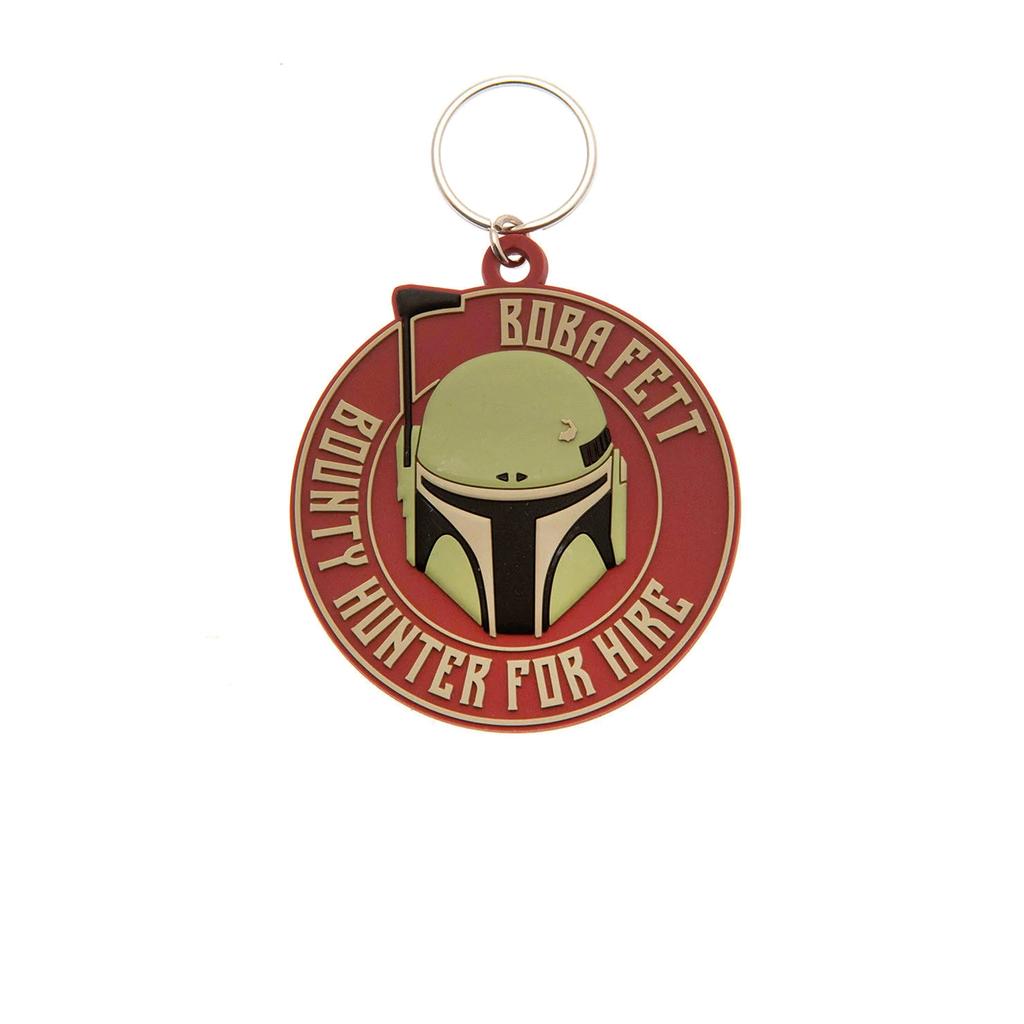 Star Wars: The Book Of Boba Fett Rubber Keyring