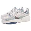 Li Ning Wei Wu Zen Elastic Classic Low-Top Скейтерские туфли Женские Скейтерские туфли Серо-голубые AGCR214-2