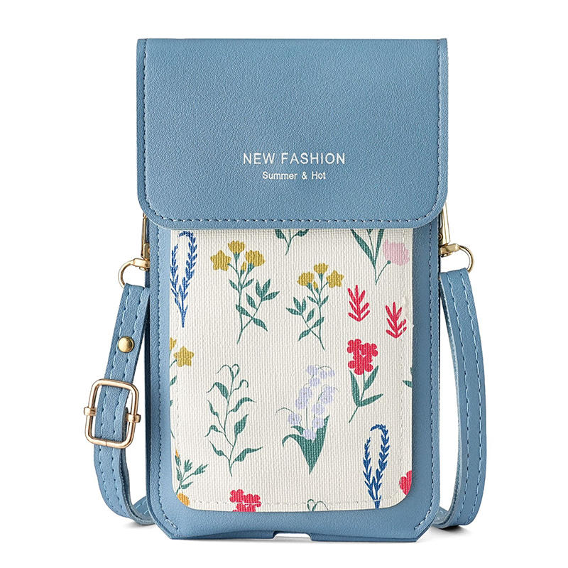1 шт. Сумка для телефона с сенсорным экраном для женщин, сумка через плечо для девочек, милая и модная, для ключей, телефона, маленькая на плечо