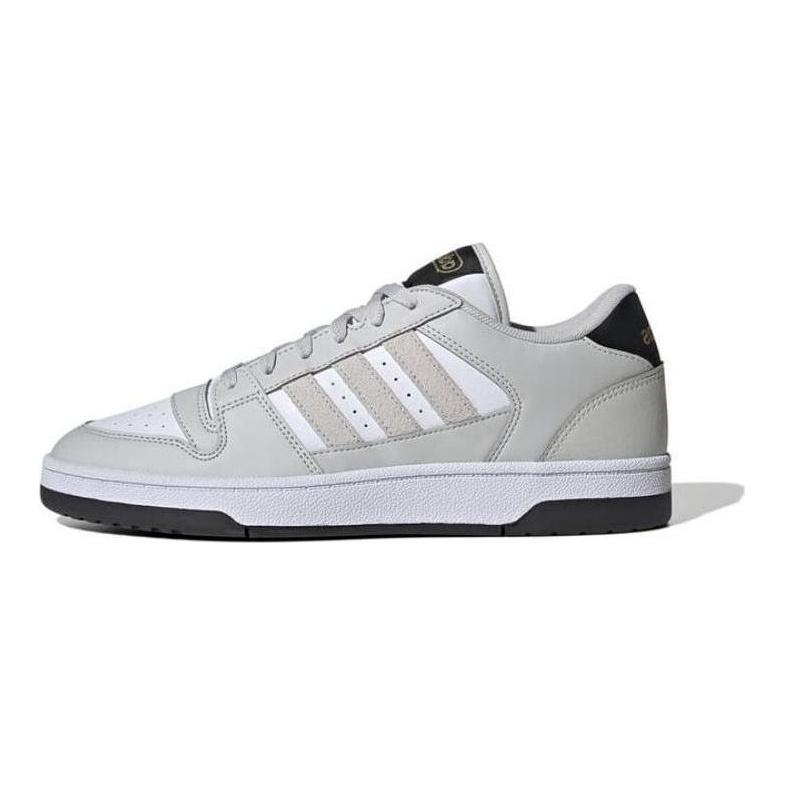 adidas TURNAROUND Нескользящие, износостойкие низкие скейтбордистские кроссовки унисекс, серые с белым IE1016