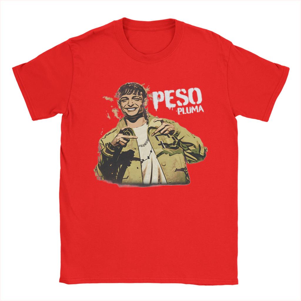 Singer Peso Pluma Dinastía Tour 2026 100 Cotton TShirt For Unisex Summer Aesthetic T Shirts Round Neck Harajuku Tees Plus Size
