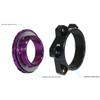 Brake Disc Center Lock Hub Boosts Adapter Cycling Hub Conversion Adapter Center Lock to 6-holes Adapter Easy to Install