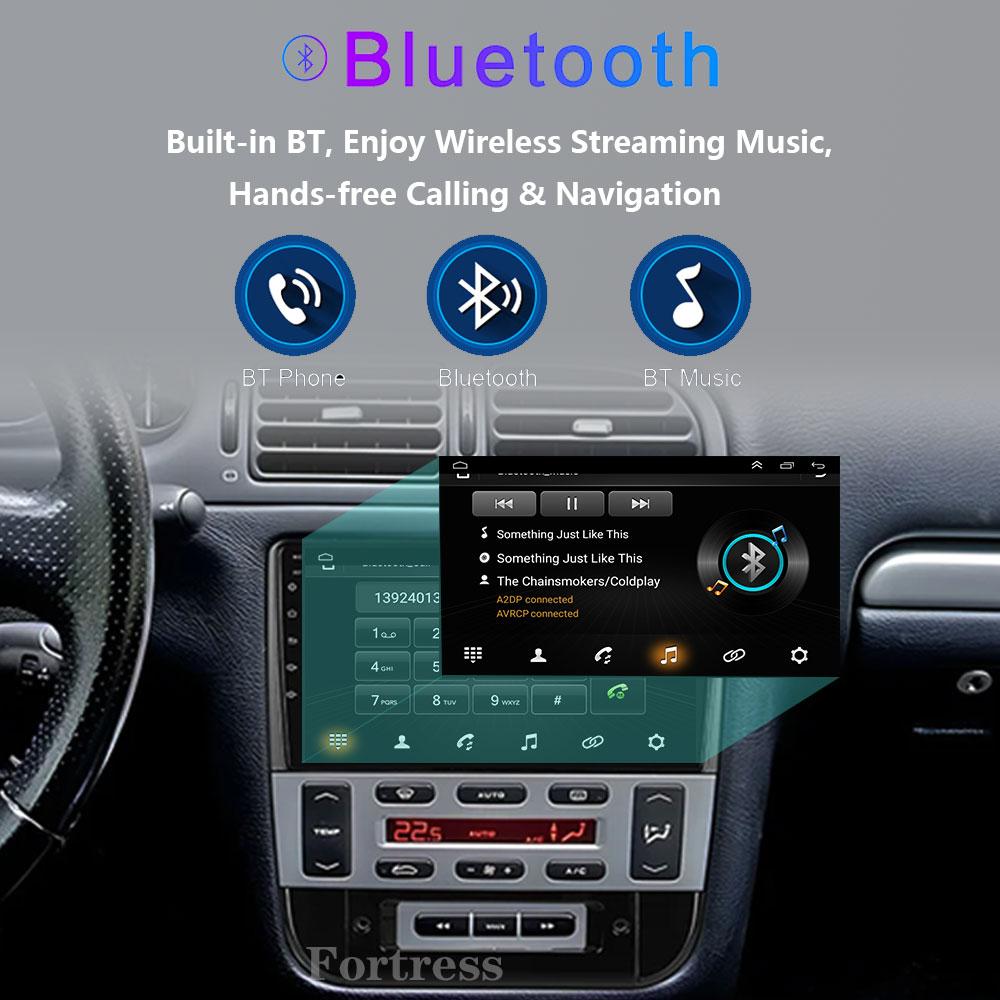 Fortress Android 14 для Peugeot 406 1994 - 2005 Авторадио Мультимедиа Радио Carplay Автомобильный Стерео GPS Навигация Головное Устройство Авто WIFI
