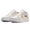 Jordan Air Jordan 1 Cushioning Low top Vintage Basketball Shoes Women's Ecru IH7323-100(Team366-)
