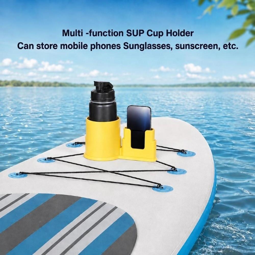 2 in 1 Paddle Board Cup Holder Plastic Stand Up Paddleboard Cup Holder for Paddle Board