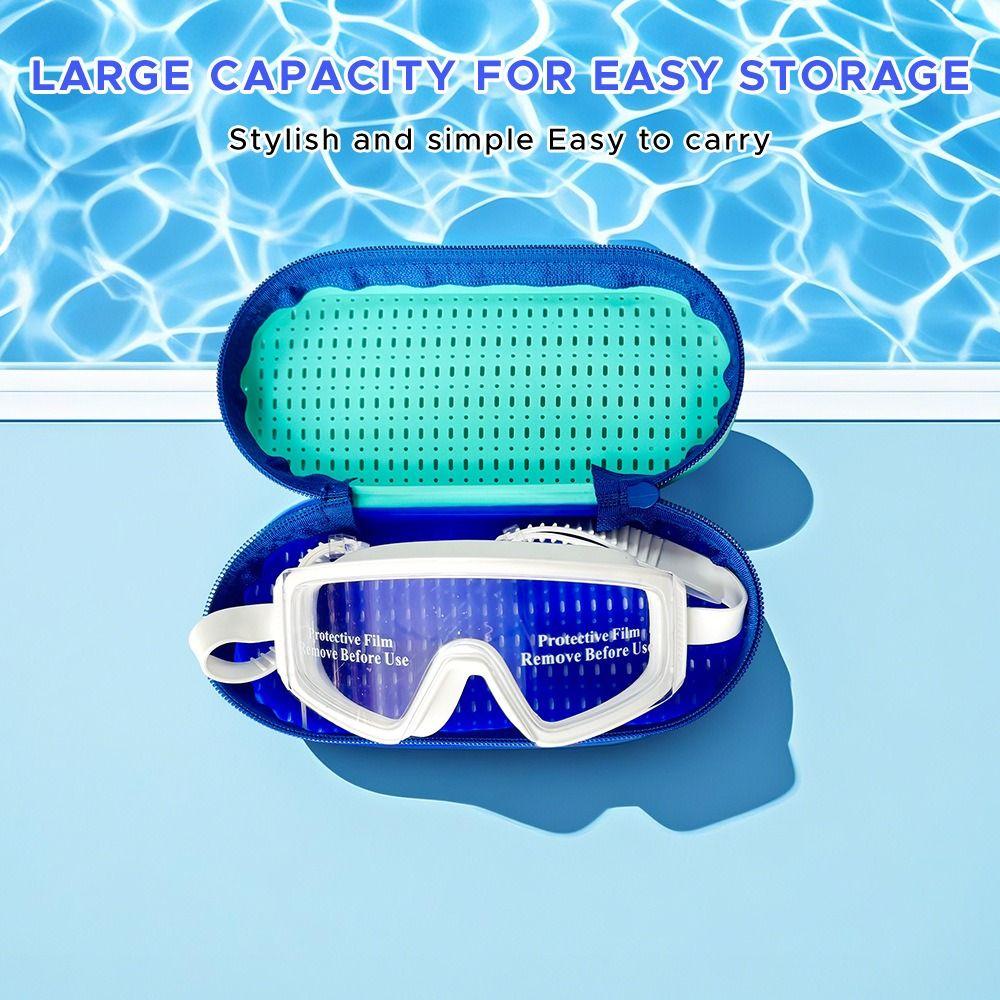 Silicone Swimming Goggles Case Breathable Glasses Protection Box Sports Equipment
