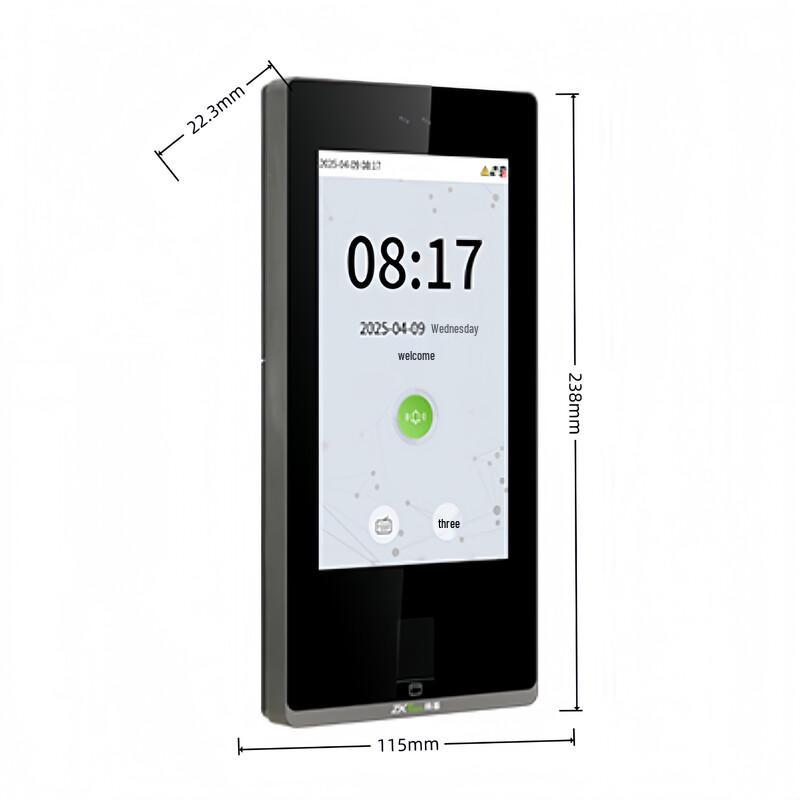 ZKTECO zFace1702 Система контроля доступа по динамическому распознаванию лиц и отпечаткам пальцев для одной двери CN вилка (адаптер в комплекте)