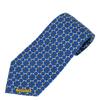 Used Tie Toyota Limited Edition Silk Blue White Business