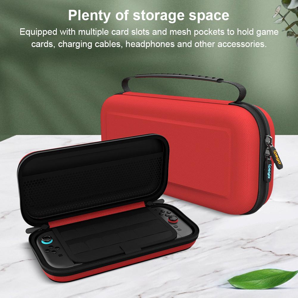 Портативная сумка для хранения для Nintendo Switch 2 Водонепроницаемый чехол Жесткий чехол для консоли NS 2 Чехол для переноски с 12 слотами для игровых картриджей