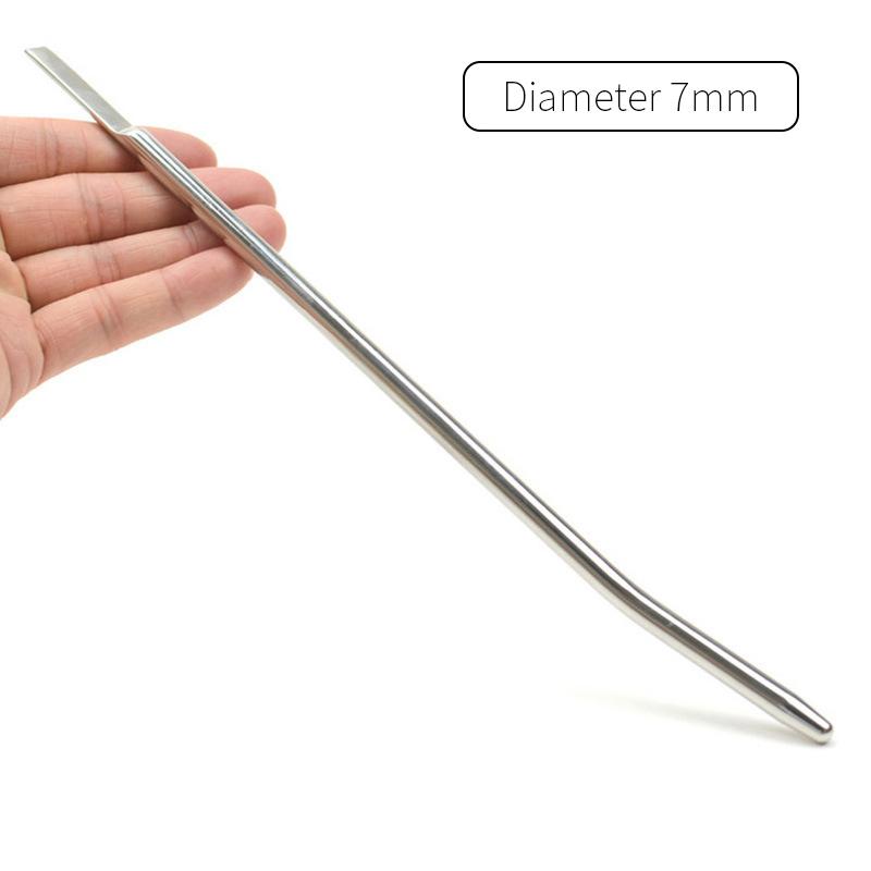 Runyu SM Металлический расширитель уретры Мужская пробка для пениса из нержавеющей стали Мужская блокировка уретры Мастурбация для взрослых Альтернативные секс-игрушки