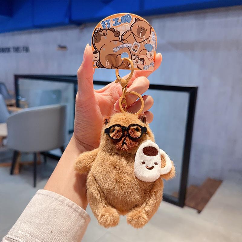 Энергичный плюшевый брелок в виде слона - милое мультяшное украшение в виде животного и подарок для студента