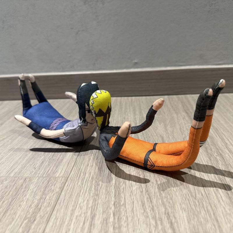 28 см Плюшевая игрушка NARUTO Какаши Аниме Косплей Брелок Хлопковая кукла Тонкая Скручивающаяся форма Комната Абстрактная модель Декорация Подарок Игрушка
