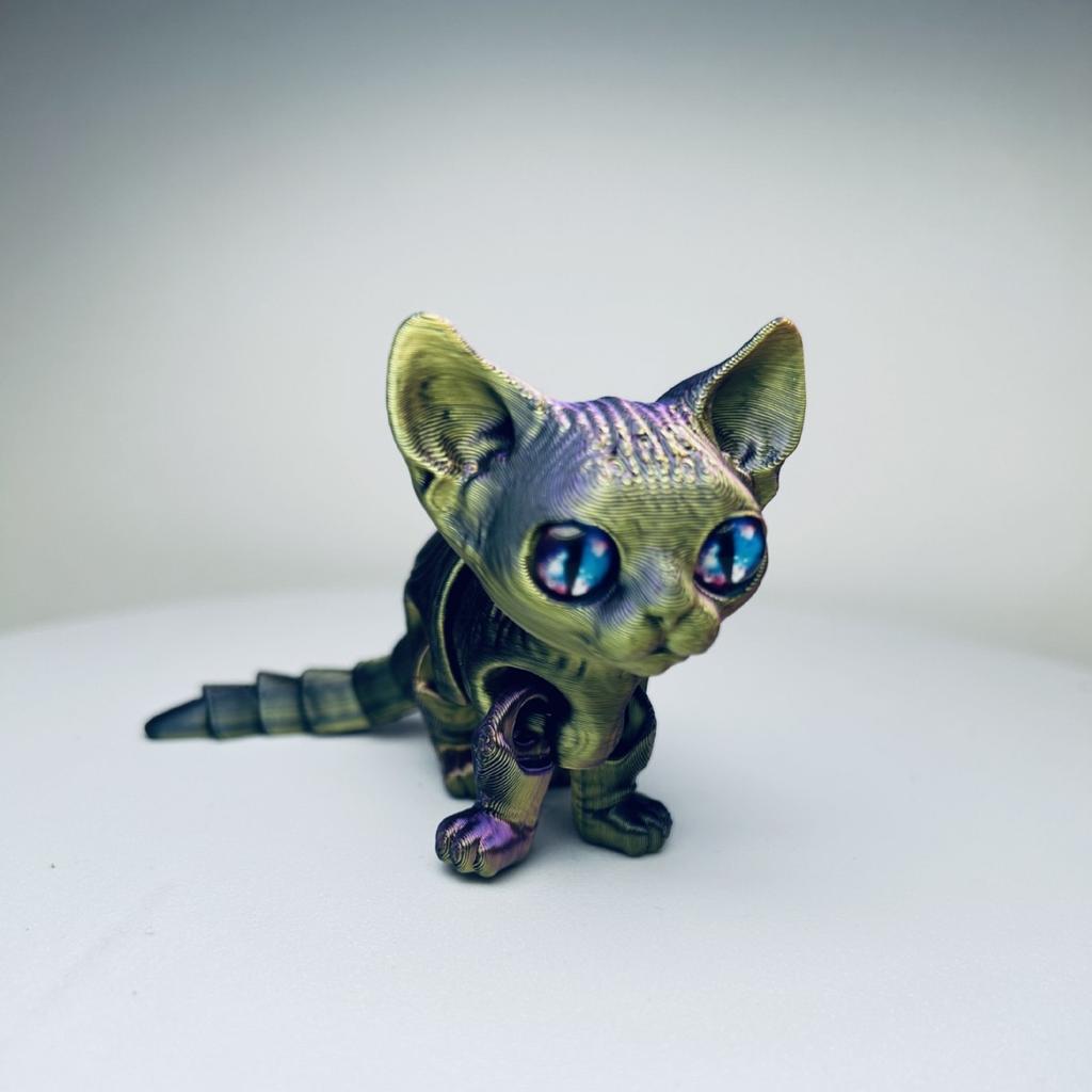 12 см Креативная Мини 3D-печать Милый Сиамский Домашний Кот Игрушка Новая Симуляция Животного Домашний Декор Модель Детский День Рождения Подарок