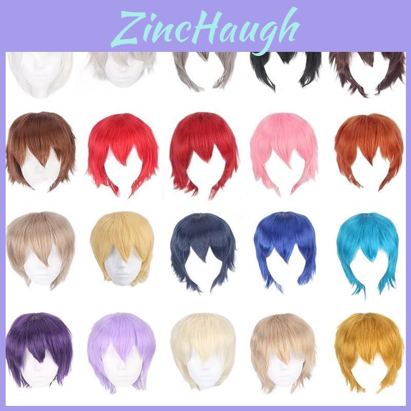Cos Black Long Cosplay Wig With Process For Anime Fans And Events