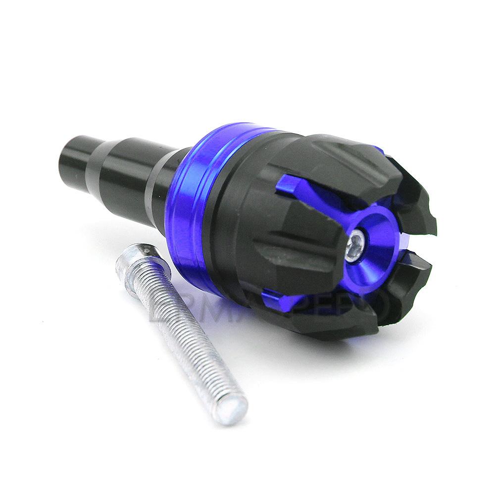 Для MT-07 MT-09 2014-ползунки рамы мотоцикла 10 мм алюминиевые ползунки рамы защита от падения мотоцикла