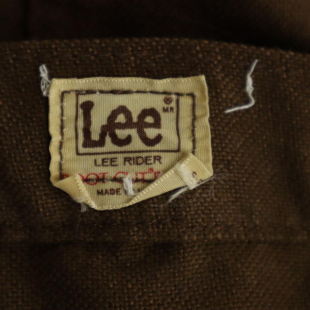 Lee Винтажные брюки 42 Talon клеш производства США 80-х годов M Коричневые Мужские Б/У