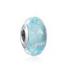 New S925 Sterling Silver Plated Pink Red Green Blue Murano Glass Bead Charm Fit Original  Bracelet DIY Jewelry For Girl