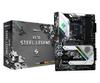 Asrock Материнская плата X570 Steel Legend совместима с процессором AMD Ryzen серии 5000 Материнская плата X570 ATX Авторизованный дистрибьютор Soket AM4