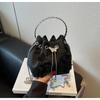 Trend Hand-carried Bucket Bag Women's New Versatile Chain Commuter To Work Shoulder Messenger Bag