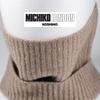 MICHIKO LONDON Mongolian 100% Cashmere Neck Warmer, Made in Mongolia, A Stylish Gift for Men and Women, Unisex (CM-104 Brown)