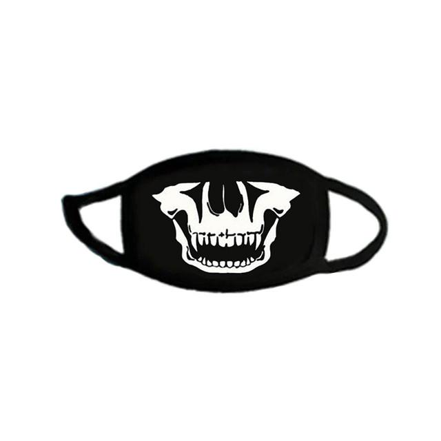 Custom Logo Black Protective Mask With Cartoon Design For Summer And Winter Wear