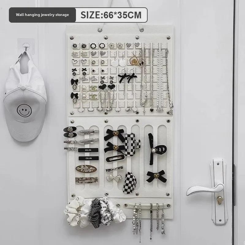 Подставка для ювелирных изделий и аксессуаров для волос с подвесным хранилищем