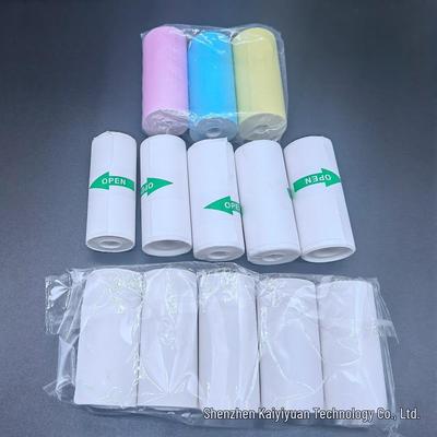 Портативный мини-принтер с самоклеящейся цветной термобумагой для исправления ошибок