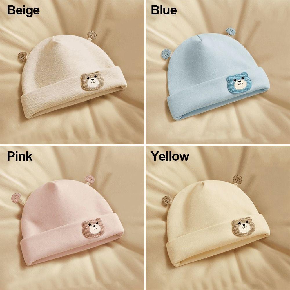 Plush Baby Warm Hats Winter Warm Newborn Pullover Hat New Beanie Outdoor