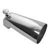 Chrome Tub Spout with Front Diverter Easy Installation Durable Zinc Metal Classic Design Universal Fit Bathtub Replacement 88052