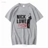 Nick Lowe and His Cowboy Outfit Album T Shirt All Size S 2345XL long or short sleeves vintage Washed Unisex graphic streetwear