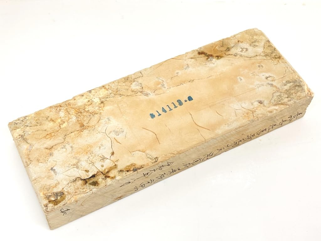 Натуральный точильный камень Сёмотояма Ямасиро Мэйдзи Умегахата Ирис Такаяма Тенмадо Мафусубан 24 реза Укё-ку #13 /1392г