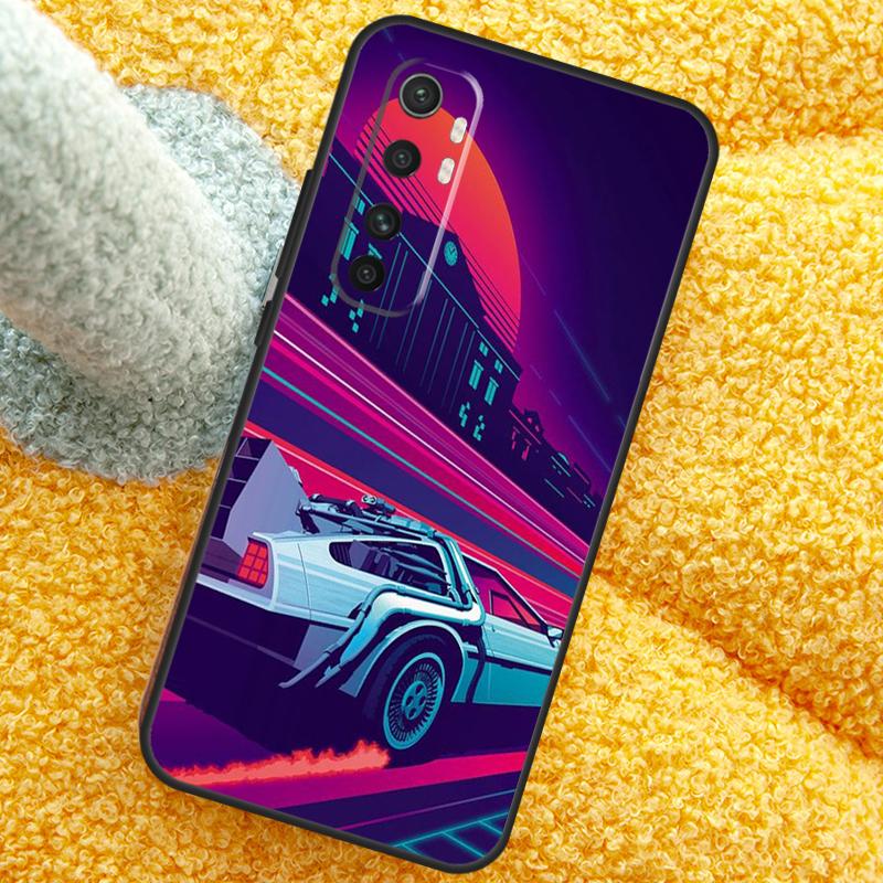 Чехол 'Назад в будущее' Машина времени для Xiaomi 15 Ultra 14 13T 14T 15T 17 Pro Max Чехол для POCO X7 Pro X5 X6 F5 F6 F7 F8