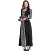 M-XXL Halloween Court Witch Costume Women's Cosplay Ghost Festival Vampire Stage Show Dress