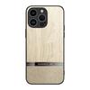 Роскошный деревянный кожаный чехол для телефона iPhone 15 14 13 12 11 Pro Max XS MAX XR X 7 8 Plus Anti Drop Business мягкий силиконовый чехол