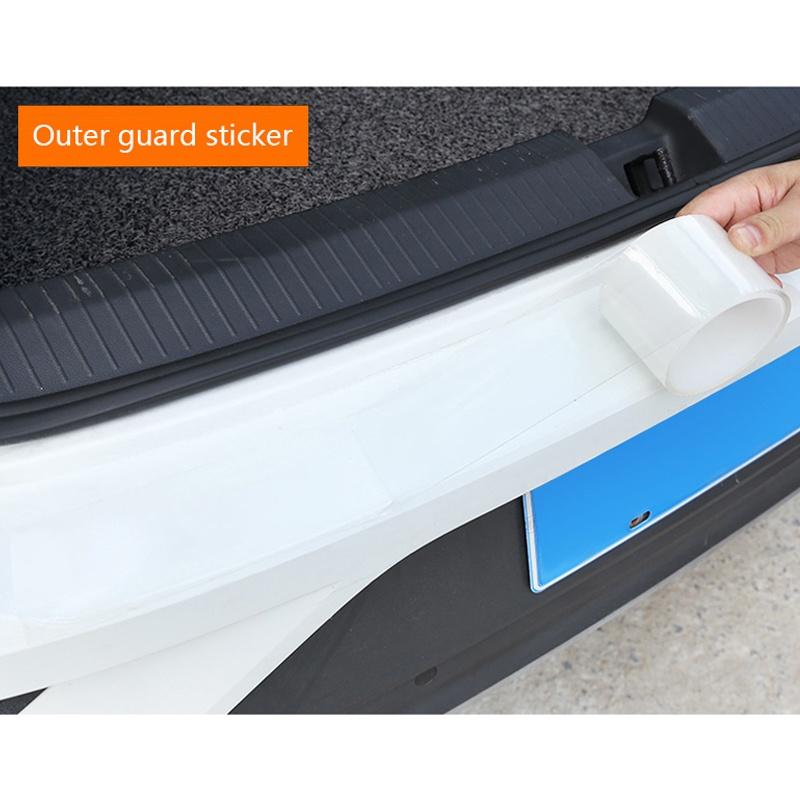 3 м/10 м наклейки для автомобиля, защитная пленка для края двери, против царапин, прозрачная пленка, стиль, автоаксессуары